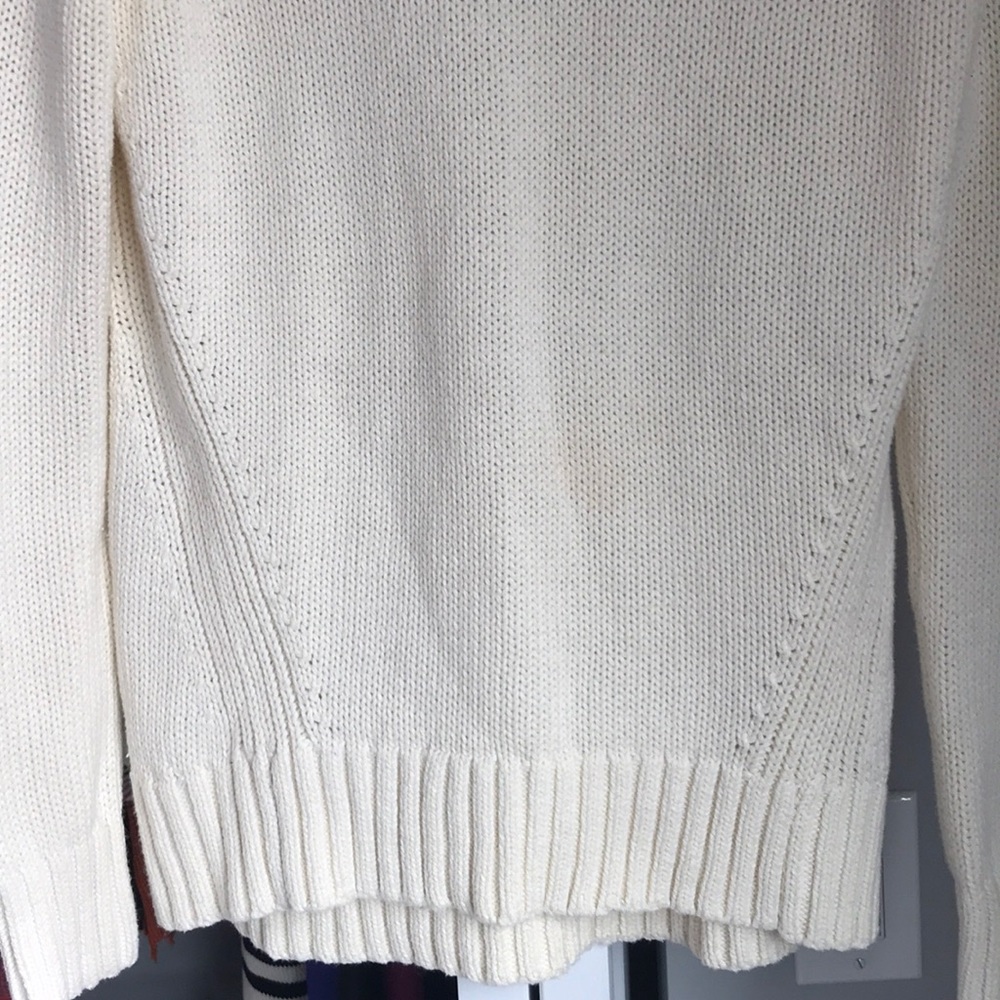 J. Crew Off-White Turtleneck, NWT - Picture 5 of 6